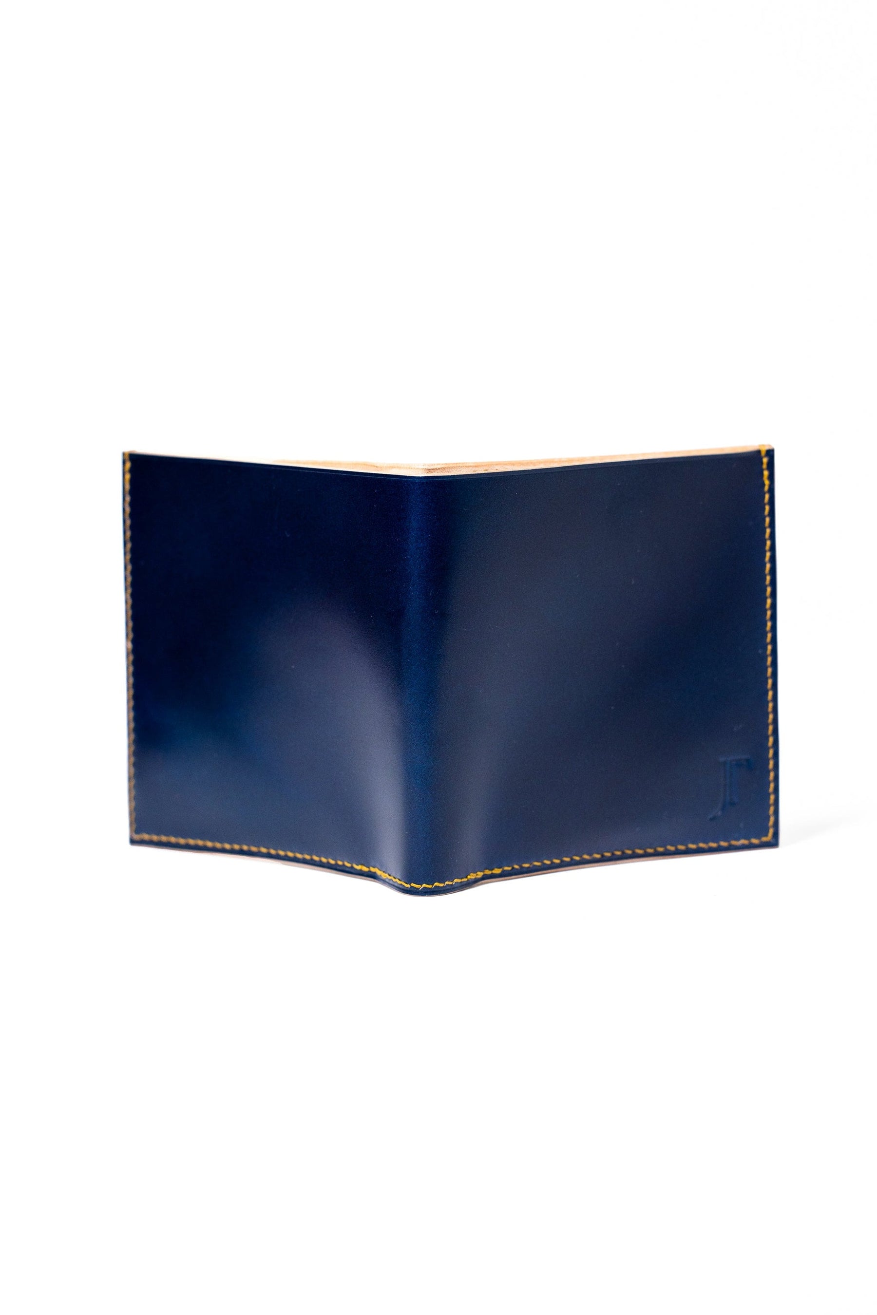 SAMPLE The Tremont Wallet - Deep Blue Shell Cordovan