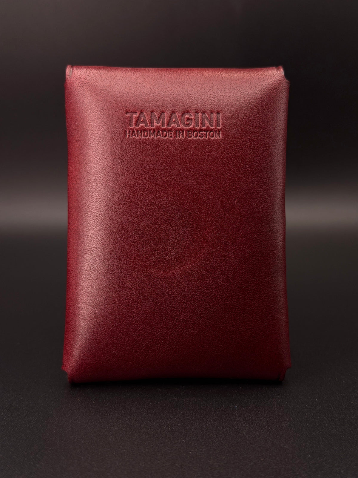 The Vert Wallet - Burgundy Smooth Cowhide