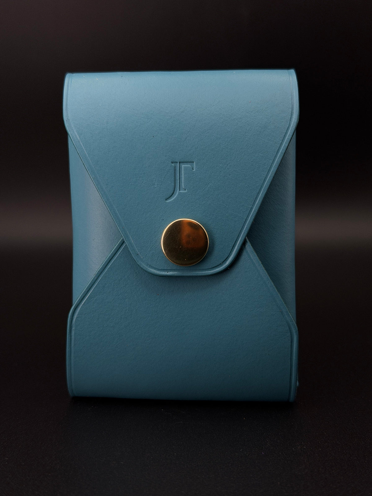 The Vert Wallet - Light Blue Calfskin