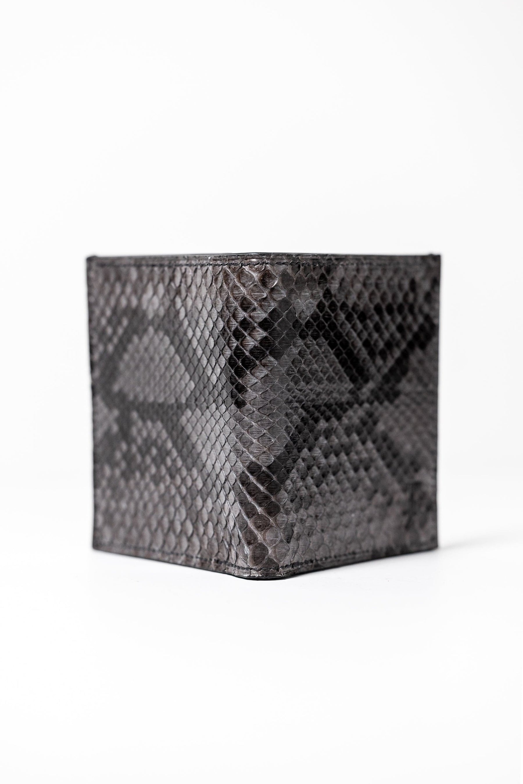 The Tremont Wallet - Black and Gray Python