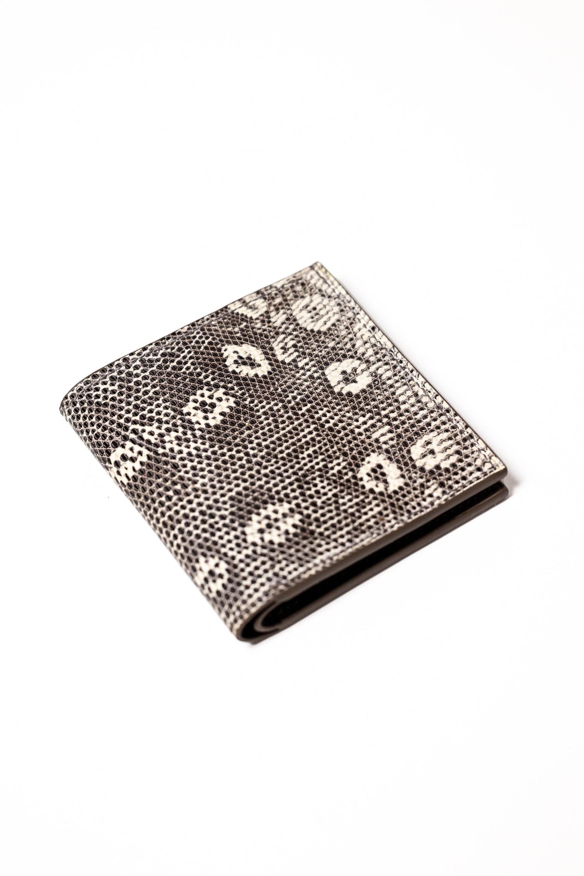 SAMPLE The Tremont Wallet - Natural Ring Lizard
