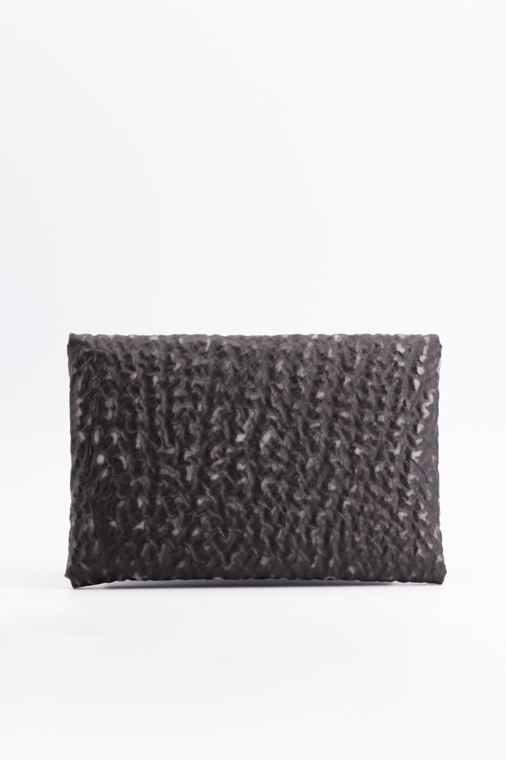 The Kenneth Envelope Card Wallet - Black and Grey Shark