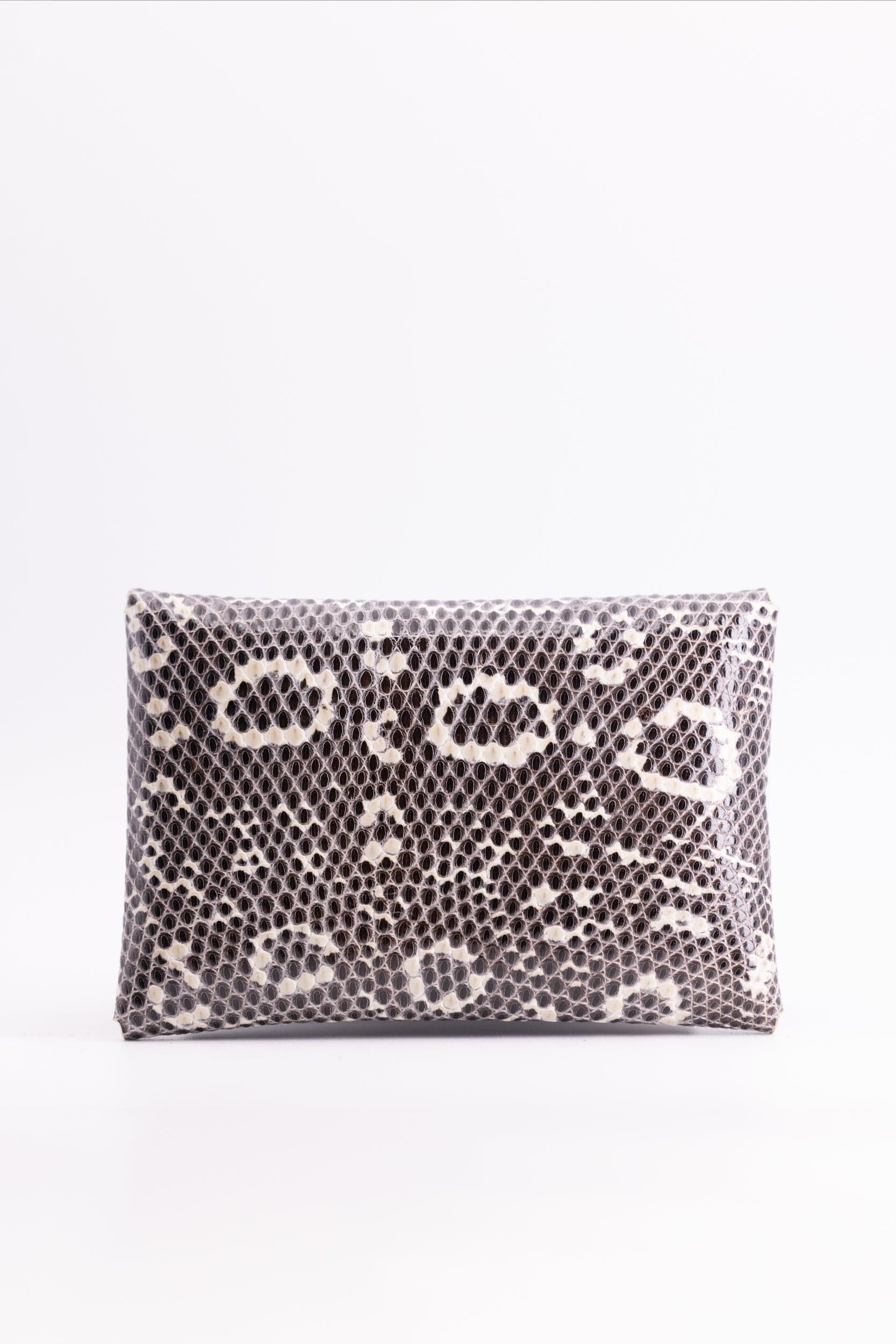 The Kenneth Envelope Card Wallet - Natural Ring Lizard