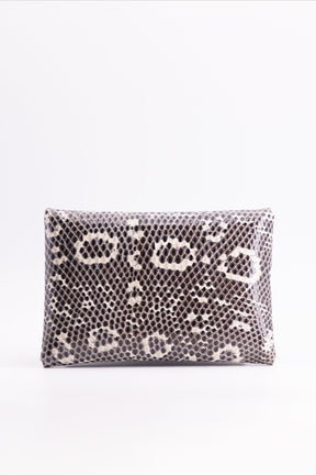 The Kenneth Envelope Card Wallet - Natural Ring Lizard