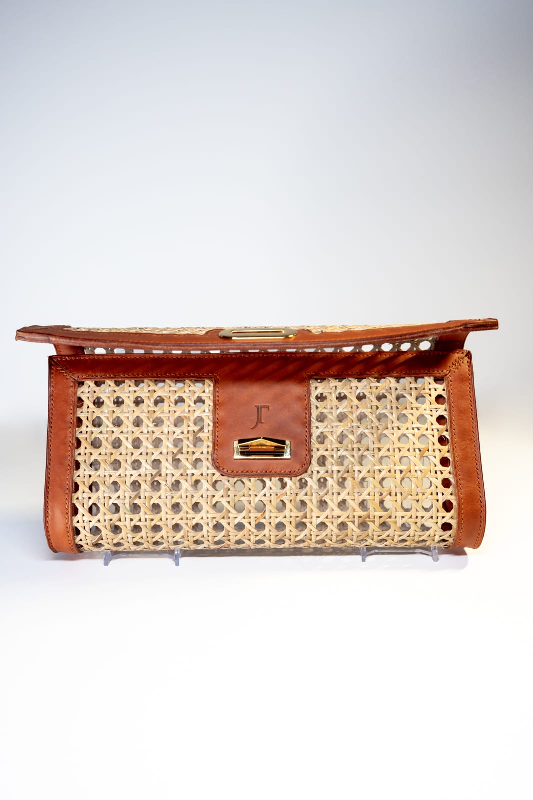 SAMPLE - The Clarendon Clutch - Rattan