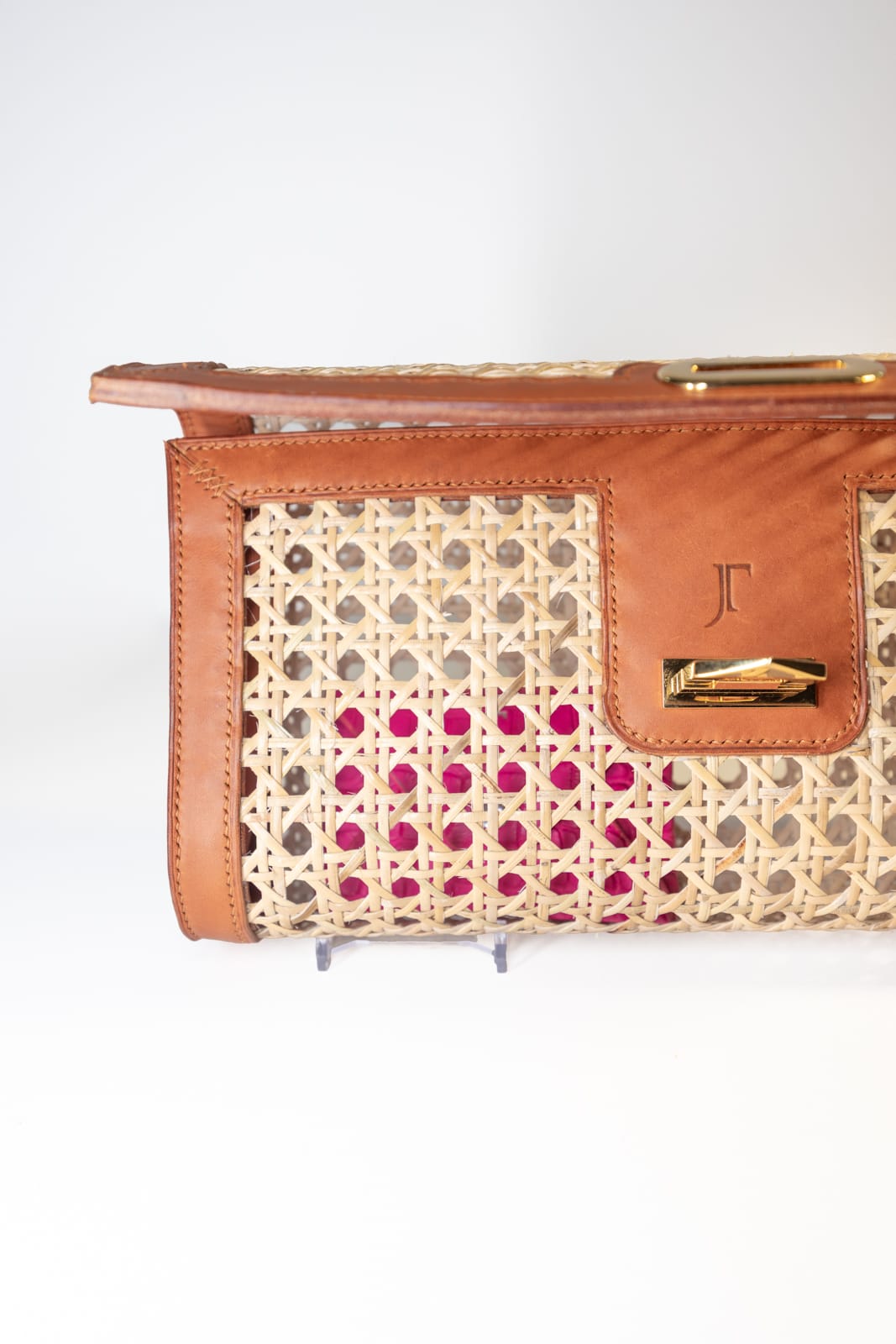 SAMPLE - The Clarendon Clutch - Rattan