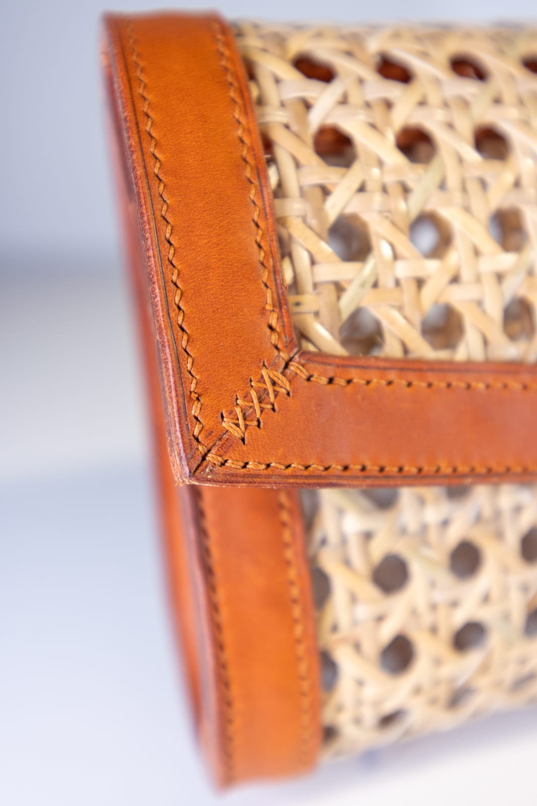 SAMPLE - The Clarendon Clutch - Rattan