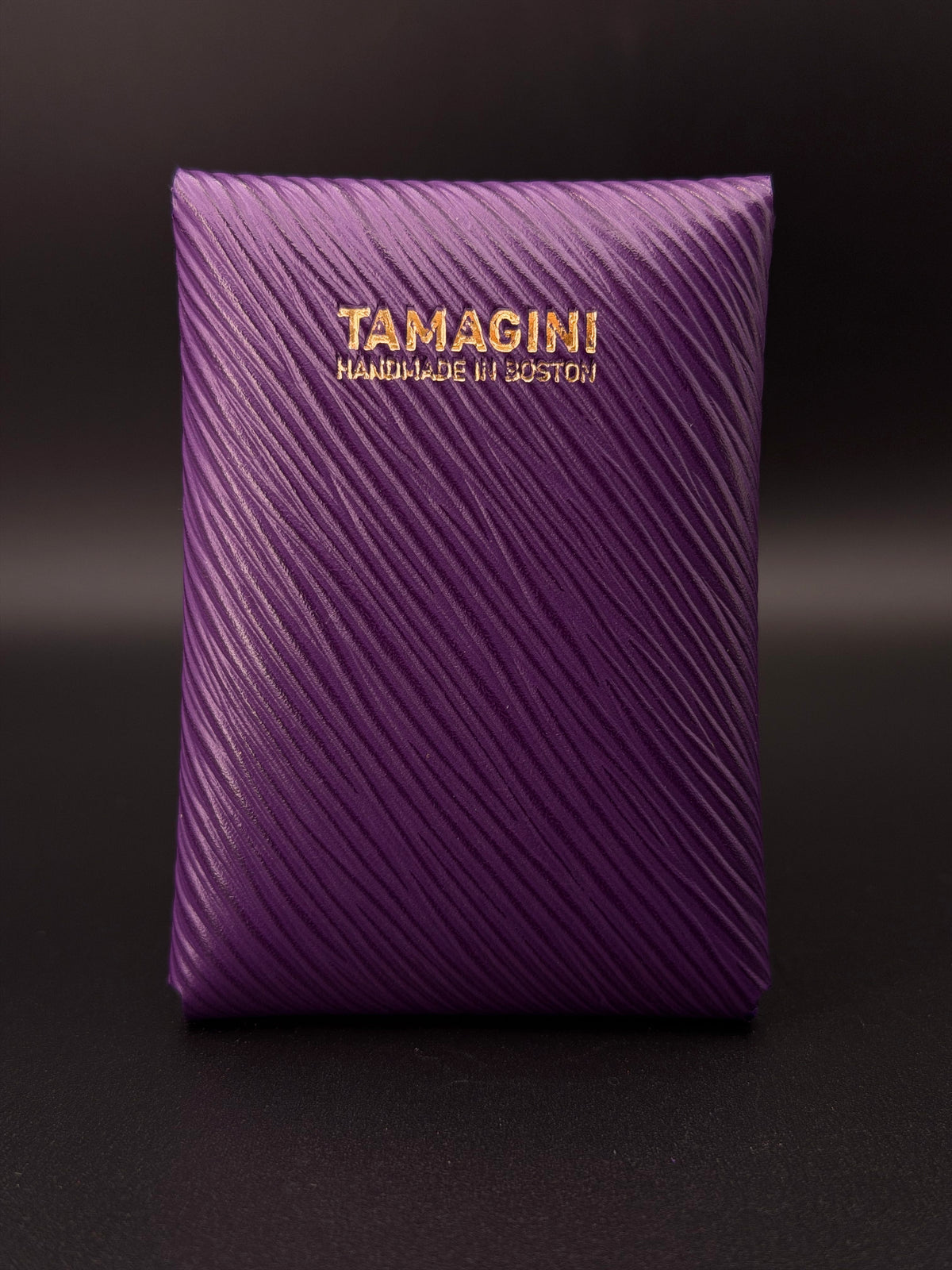 The Vert Wallet - Purple Epi Calfskin