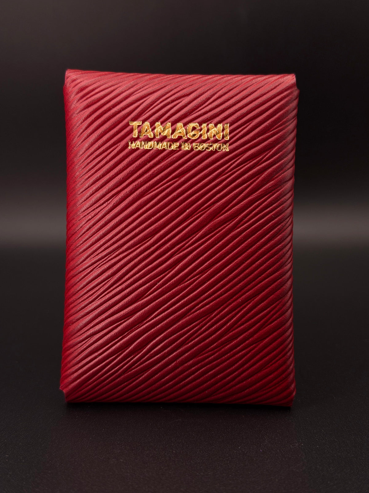 The Vert Wallet - Red Epi Calfskin