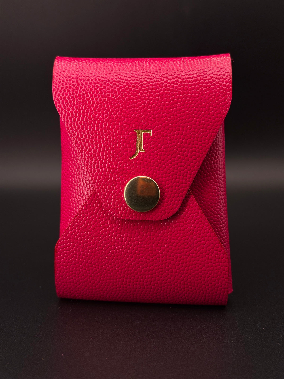 The Vert Wallet - Hot Pink Caviar