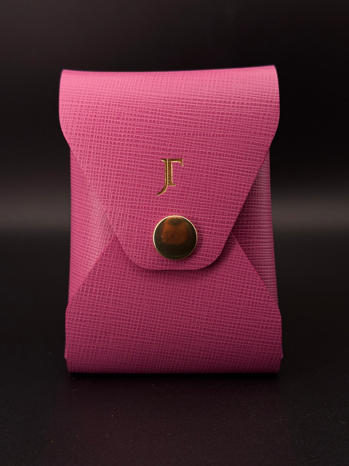The Vert Wallet - Orchid Saffiano