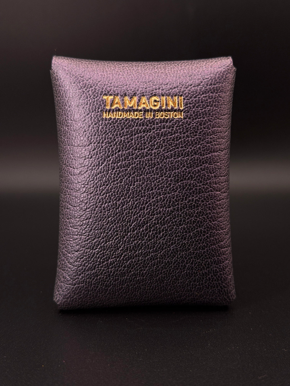 The Vert Wallet - Iridescent Scarabee French Goatskin