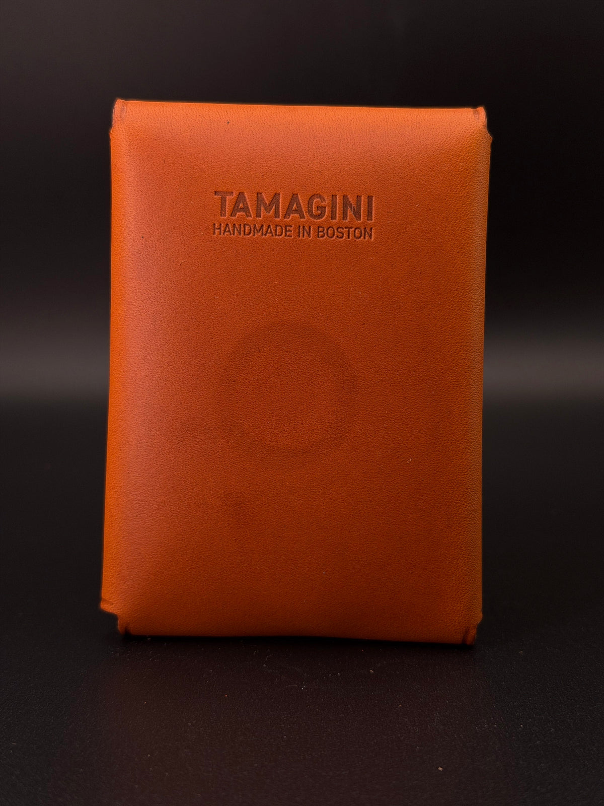 The Vert Wallet - Gold Smooth Italian Calfskin