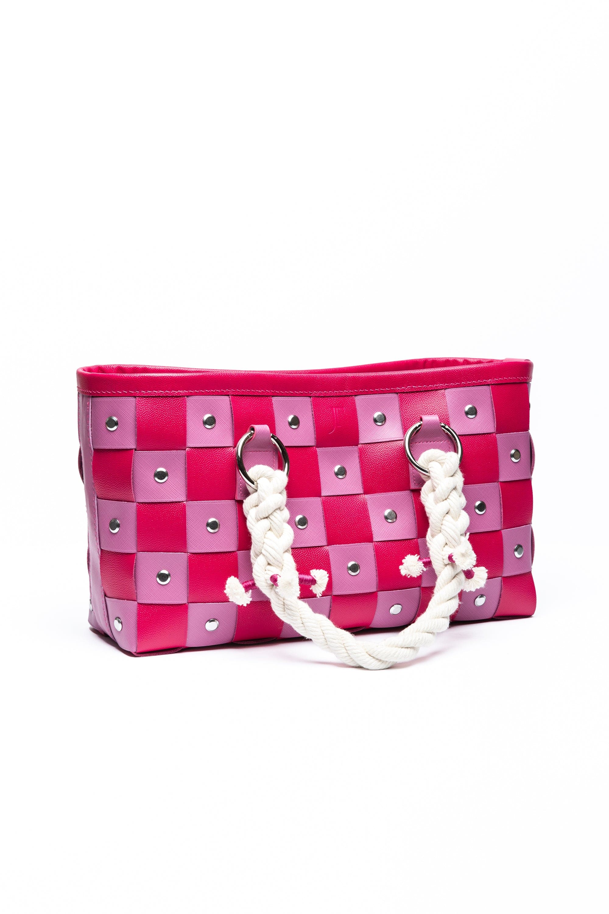 Tamagini Leather | The Marina Bag - Dinghy Pink 2 Toned