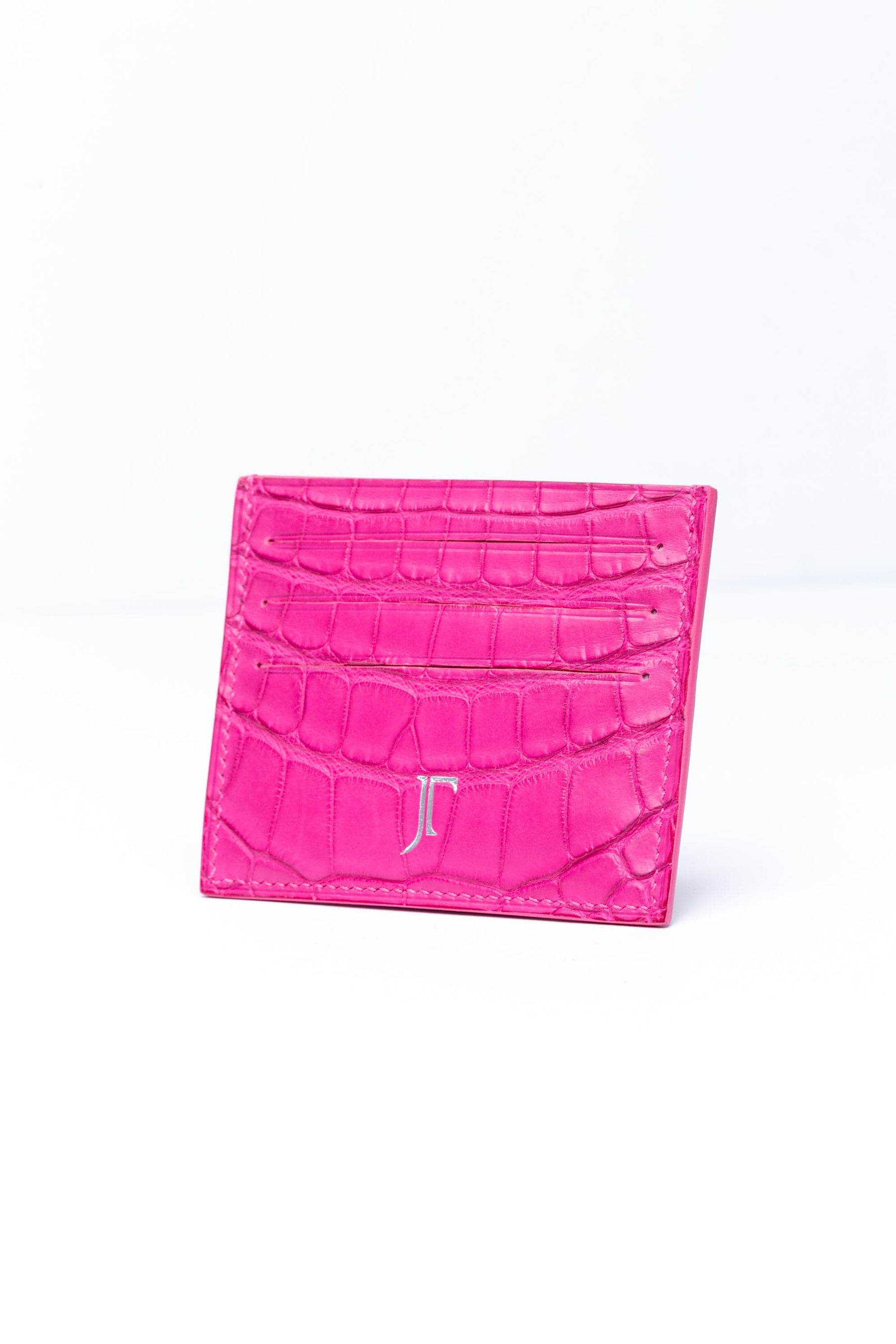 Tamagini Leather | The Endicott Card Wallet - Hot Pink Bungus Edition